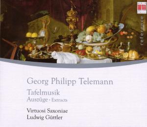 Cover van L Orfeo Barockorchester – Telemann: Tafelmusik