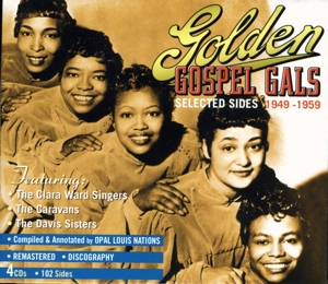 Cover van Various – Golden Gospel Gals 1949-1959