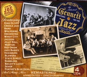 Cover van V/A – Gennett Jazz