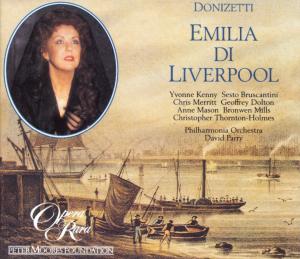 Cover van Pritchard, John – Donizetti: Emilia Di Liverpool