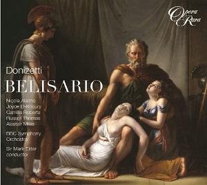 Cover van Bbc Symphony Orchestra & Mark Elder & Nicola Alaimo – Donizetti: Belisario