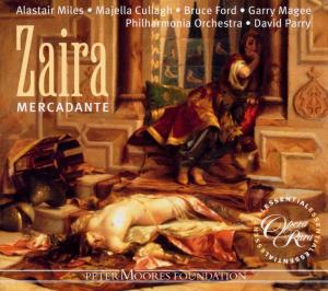 Cover van David Parry – Mercadante: Zaira (Highlights)