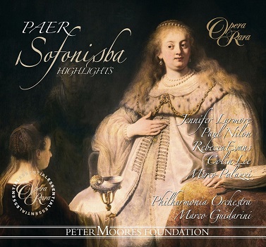 Cover van Marco Guidarini – Paer: Sofonisba