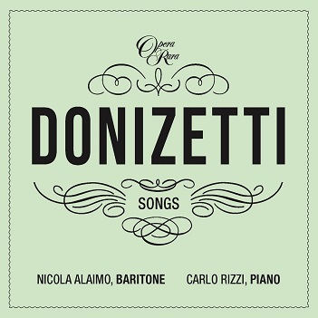 Cover van Alaimo, Nicola & Carlo Rizzi – Donizetti Songs Vol. 2