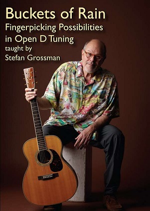 Cover van Grossman, Stefan & Tokio Uchida – Buckets of Rain. Fingerpicking Possibilities In