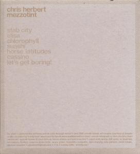 Cover van Herbert, Chris – Mezzotint