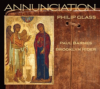 Cover van Glass, Philip – Annunciation