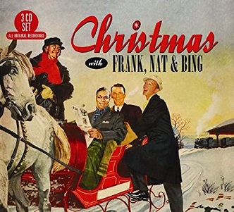 Cover van V/A – Christmas With Frank, Nat & Bing