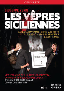 Cover van Harnoncourt, Nikolaus – Les Vepres Siciliennes