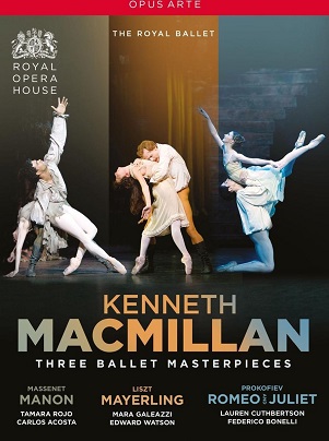 Cover van Macmillan, Kenneth – Three Ballet Masterpieces