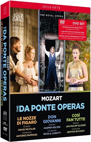 Cover van Peter Schmidl, Wiener Philharm – Da Ponte Operas