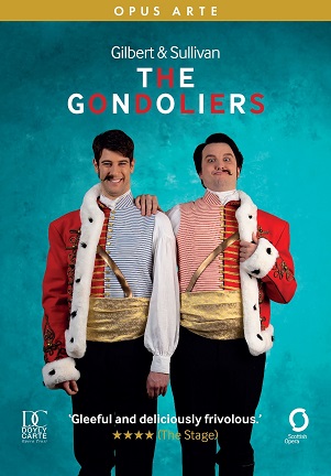Cover van Orchestra of Scottish Opera & Derek Clark – Gilbert & Sullivan: the Gondoliers