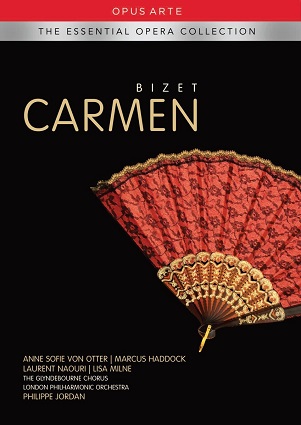 Cover van Marcus Haddock, Laurent Naouri, Lisa Milne, Jonathan Best, Anne Sofie von Otter, Anthony Wise, London Philharmonic Orchestra, Philippe Jordan – Bizet - Carmen (Glyndebourne)