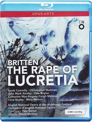 Cover van Corina Belcea, Axel Schacher, – Rape of Lucretia