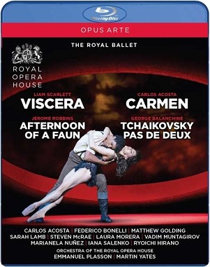 Cover van Royal Opera House Ballet – Viscera/Carmen/Faun/Pas De Deux