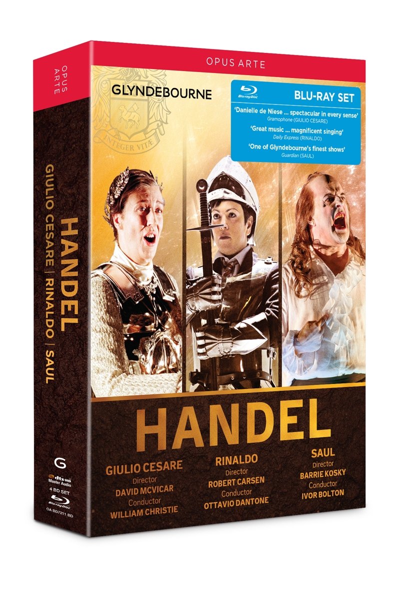 Cover van V/A – Handel: Giulio Cesare / Rinaldo / Saul