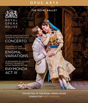 Cover van Royal Ballet – Concerto/Enigma Variation