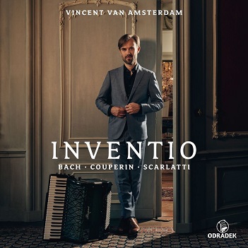 Cover van Van Amsterdam, Vincent – Inventio: Bach, Couperin, Scarlatti