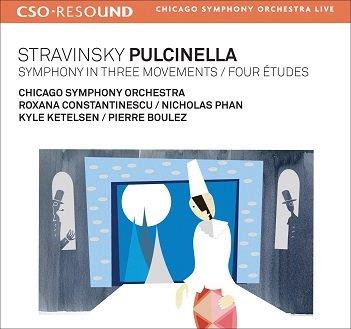 Cover van Stravinsky, Igor – Pulcinella/Symphony In 3 Movements