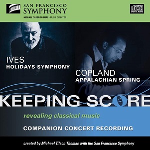 Cover van San Francisco Symphony – Ives: Holidays Symphony & Copl