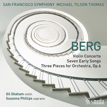 Cover van San Francisco Symphony & Micha – Berg: Violin Concerto, Seven E