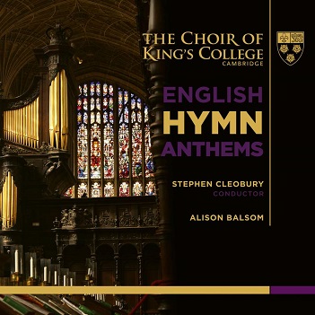 Cover van King's College Choir, Cambridg – English Hymn Anthems