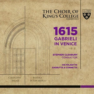 Cover van Musica Fiata – 1615 Gabrieli In Venice