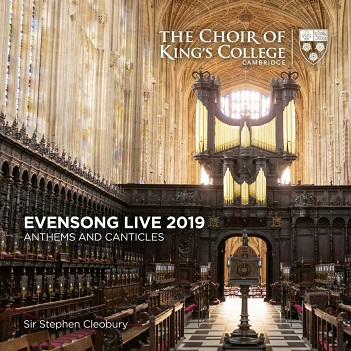 Cover van King's College Choir, Cambridg – Evensong Live 2019