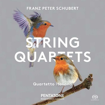 Cover van Quartetto Italiano – Franz Peter Schubert: String Quartets