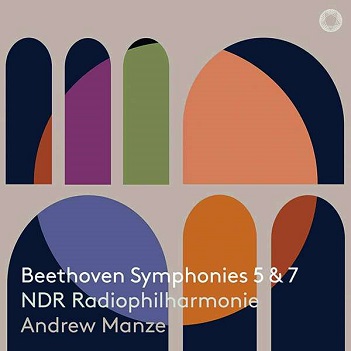 Cover van Manze, Andrew – Beethoven Symphonies 5 & 7