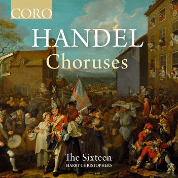 Cover van Sixteen – Handel Choruses