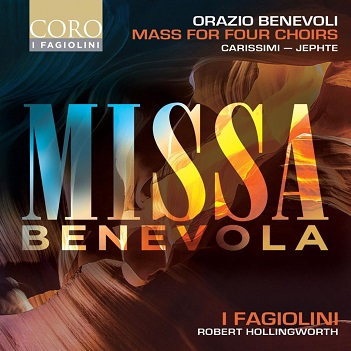 Cover van I Fagiolini – Carissimi: Orazio Benevoli: Missa Benevola