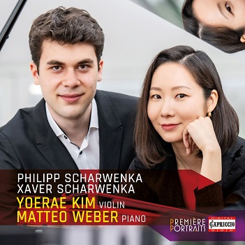 Cover van Kim, Yoerae – Scharwenka & Scharwenka: Scharwenka: Violin Sonatas