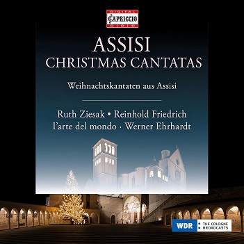 Cover van Ziesak, Ruth & L'arte Del Mondo – Assisi Christmas Cantatas