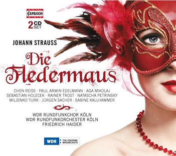 Cover van onbekende artiest – Johann Strauss II / Die Fledermaus