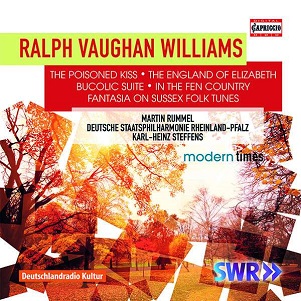 Cover van Slatkin, Leonard – Poisoned Kiss/Fantasia On Sussex Folk Tunes