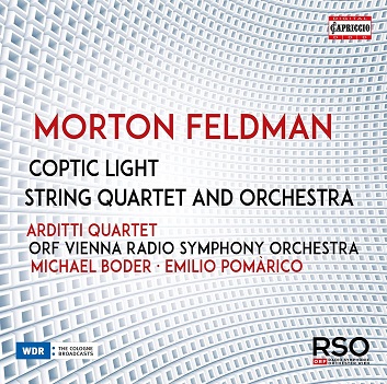 Cover van Klangforum Wien & Sylvain Cambreling – Coptic Light - String Quartet and Orchestra