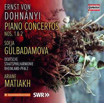 Cover van Dohnanyi, E. von – Piano Concertos 1 & 2