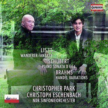 Cover van Ndr Elbphilharmonie – Liszt/Schubert/Brahms: Wanderer Fantasy/Piano Sonata