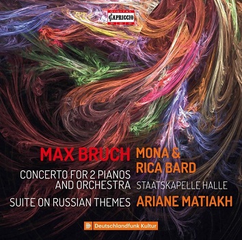 Cover van Bard, Mona & Rica – Bruch: Concerto For 2 Pianos and Orchestra