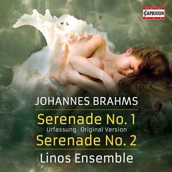 Cover van Linos Ensemble – Brahms Serenade No. 1 & 2