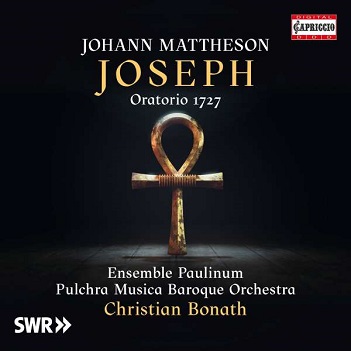 Cover van Fahrion, Cornelia – Mattheson: Joseph