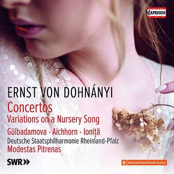 Cover van Gulbadamova, Sofja – Concertos - Variations On a Nursery Song