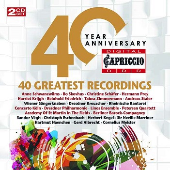 Cover van V/A – 40 Year Anniversary - 40 Greatest Recordings