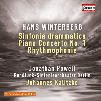 Cover van Powell, Jonathan – Winterberg: Sinfonia Drammatica - Piano Concerto No. 1