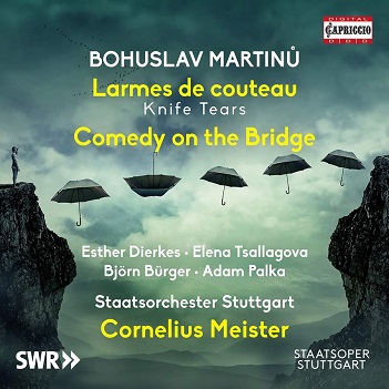 Cover van Tsallagova, Elena – Martinu: Larmes De Couteau - Comedy On the Bridge