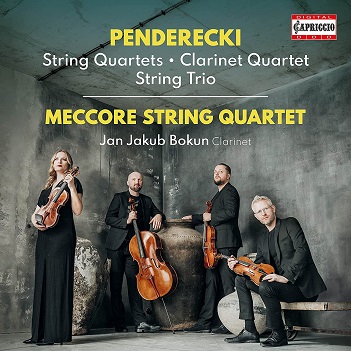 Cover van Bokun, Jan Jakub – Penderecki: Complete String Quartets - Clarinet Quartet - String Trio