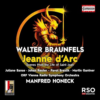Cover van Salzburger Bachchor – Braunfels: Jeanne D'arc: Scenes From the Life of Saint Joan
