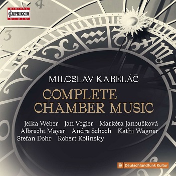 Cover van Bader, Alexander – Miloslav Kabelac: Complete Chamber Music Works