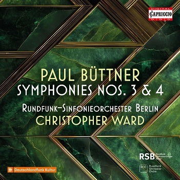 Cover van Rundfunk-Sinfonieorchester Berlin – Buttner: Paul Buttner: Symphonies Nos. 3 & 4